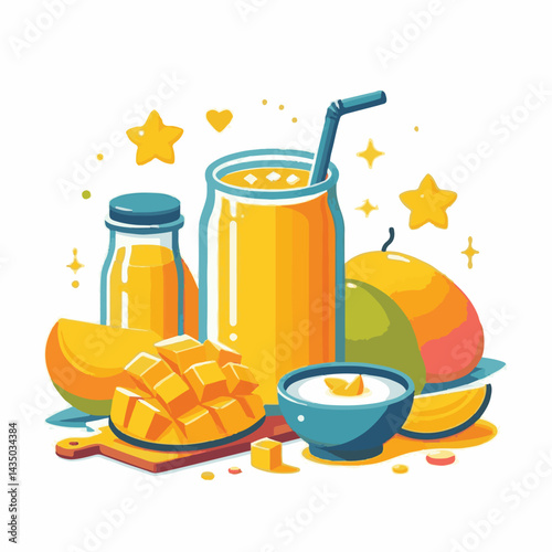 fresh, mango, healthy, fruit, cocktail, lassi, smoothie, vegetarian, summer, tropical, yellow, blended, shake, drink, lassie, background, indian, exotic, dessert, cold, yoghurt, glass, food, freshness