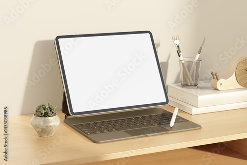 Wallpaper Mural Tablet Screen Blank Mockup Torontodigital.ca