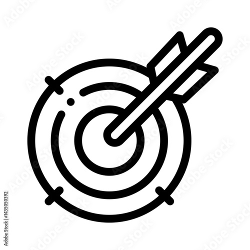 target line icon