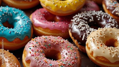 bagels and donuts of multiple flavors