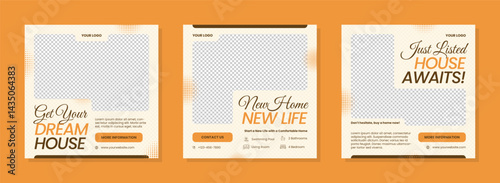 Real Estate Home Social Media Square Template