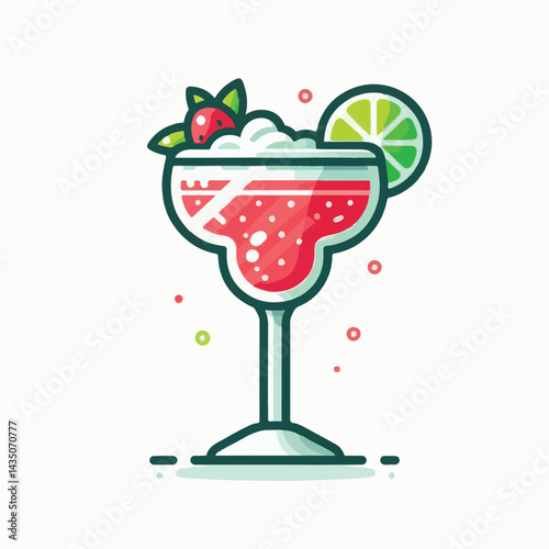 margarita, alcohol, bar, beverage, cocktail, drink, glass, party, illustration, design, celebration, vector, ice, lime, isolated, juice, restaurant, menu, fresh, background, graphic, summer, set, cold