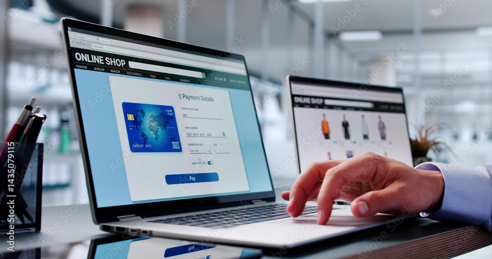 Online Ecommerce Website Store Shopping