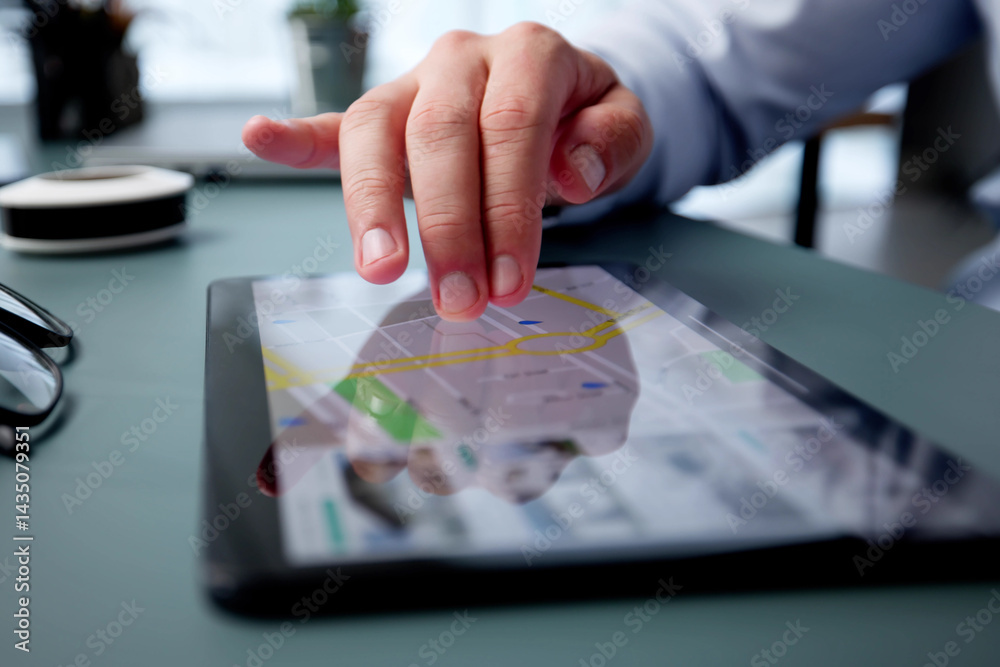 Online Real Estate Search On Computer