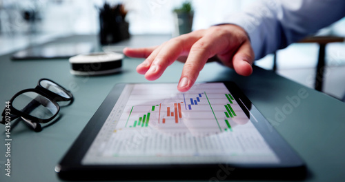 Obraz na płótnie Project Management Software And Business Plan Schedule w salonie