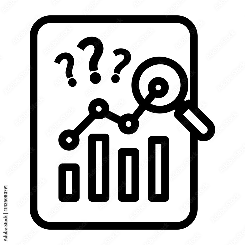 predictive Line Icon predictive Line Icon