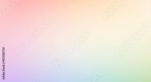 Pastel Dreamscape: A Soft Gradient Blur AI Generated