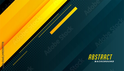 Fototapeta Naklejka Na Ścianę i Meble -  creative and abstract geometric stripe banner design