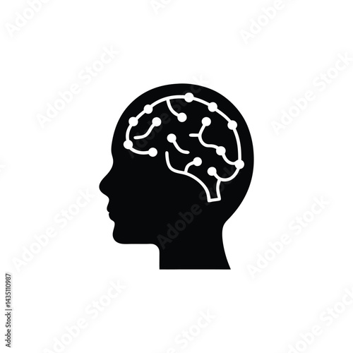 brain activity during planned movement silhouette