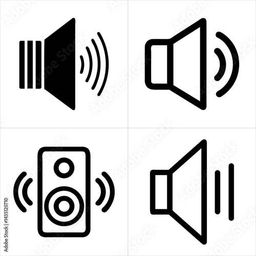 sound icon set
