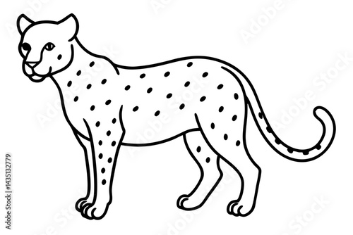 Swift Cheetah Outline