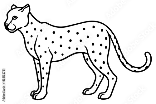 Swift Cheetah Outline