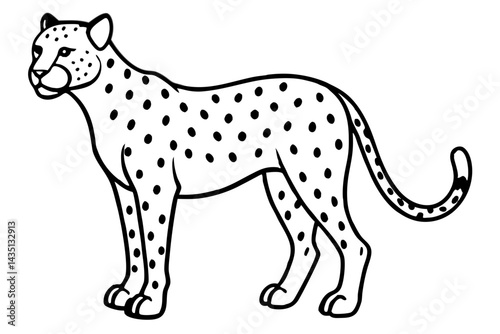 Swift Cheetah Outline