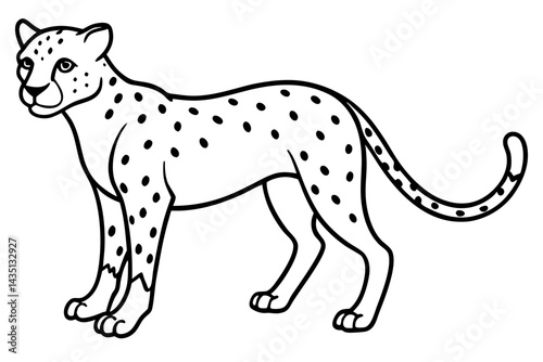 Swift Cheetah Outline