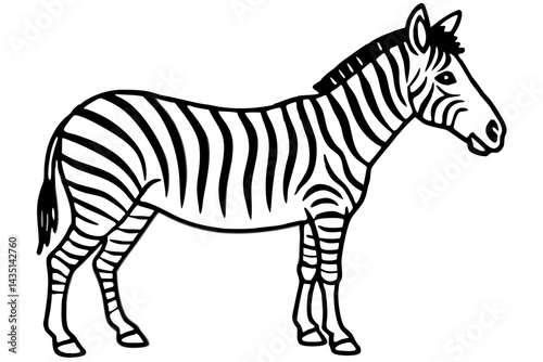 Wild Zebra Ink Lines