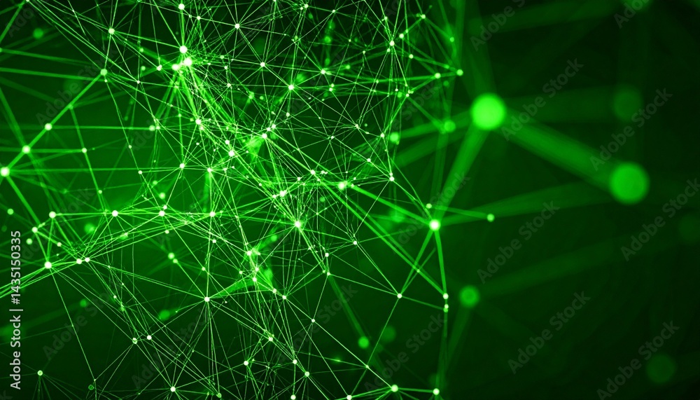 Obraz premium fiber optics background with lots light spots
