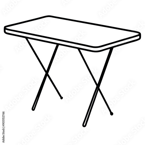 Simple-cute-short-table. 