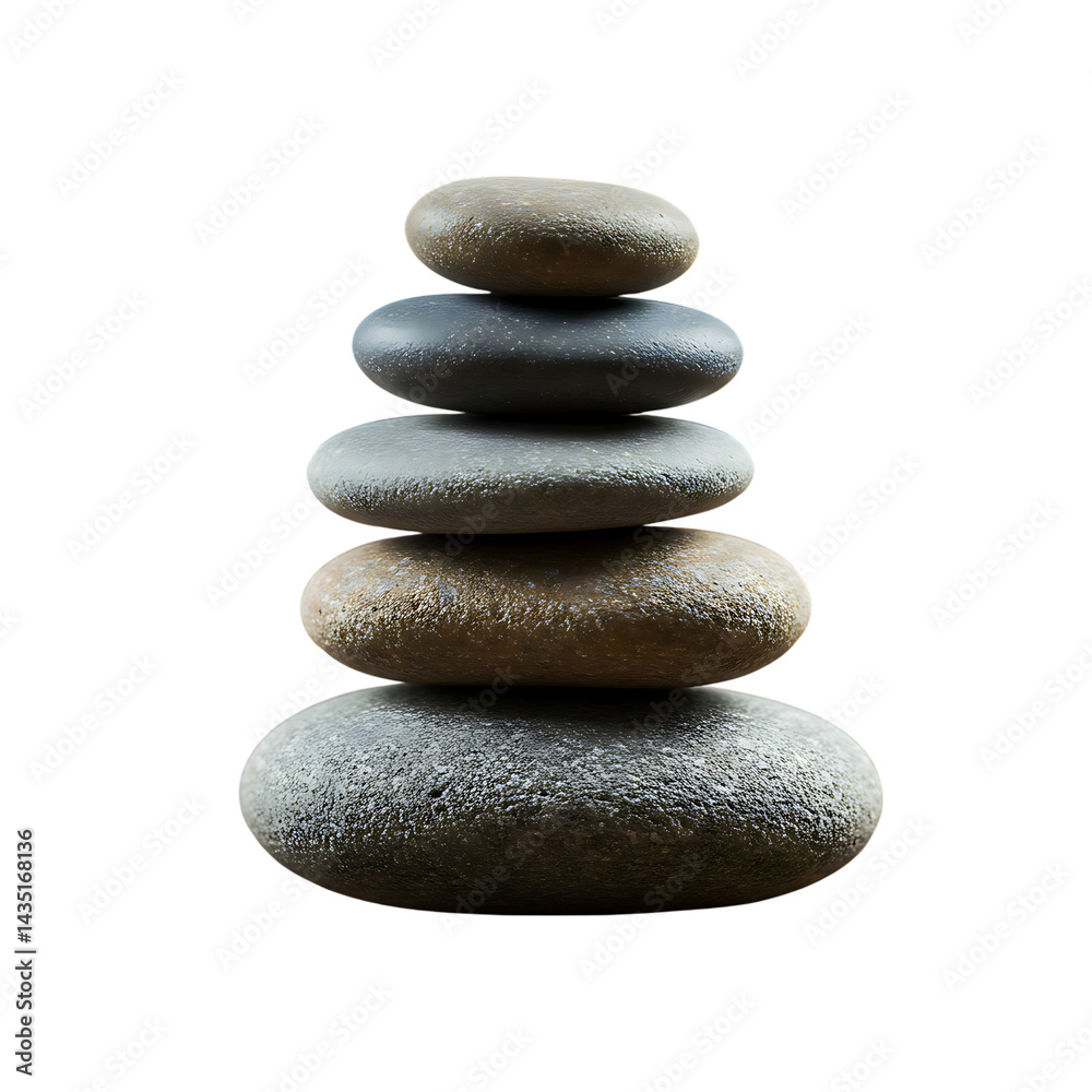 Serene Stacked Stones Finding Balance Peace in a Dark Dramatic on transparent background Serene Stacked Stones Finding Balance Peace in a Dark Dramatic on transparent background