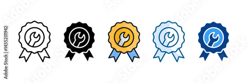 Quality Tools  Icon Set Multiple Style Collection