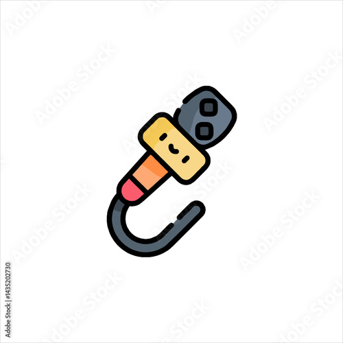 Medical Injection Syringe Icon