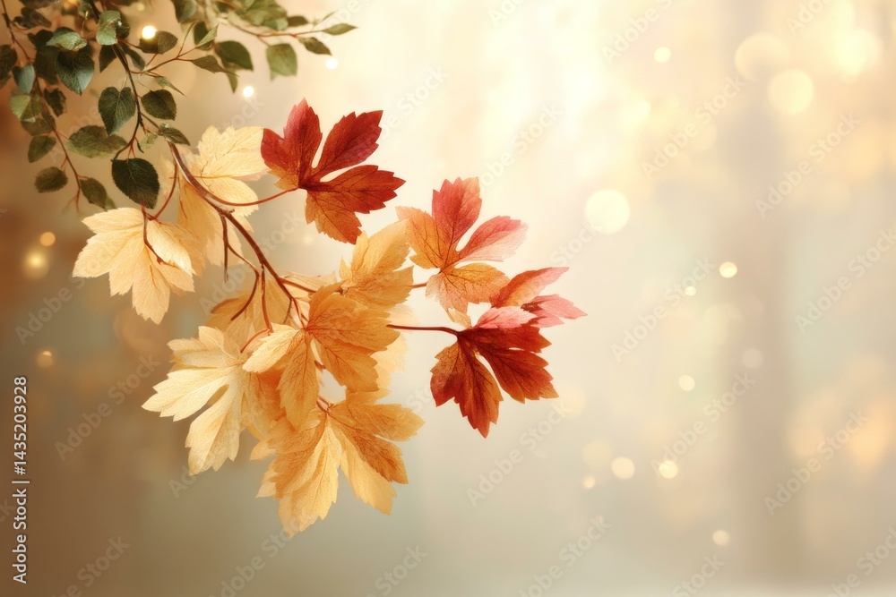 Autumn Leaves Background Design Autumn Leaves Background Design