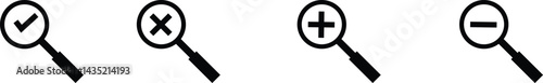 magnifying glass symbol icon in vector Free Download magnifying glass symbol icon in vector - GFXLoad