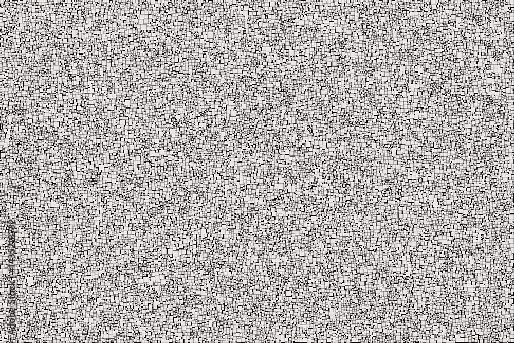 Fototapeta premium Ziarniste szare tło, tekstura szumu w stylu retro, minimalistyczny wzór imitujący kamień i telewizyjny efekt noise do projektów graficznych