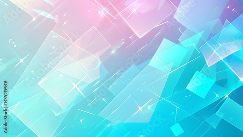 abstract background with colorful cubes