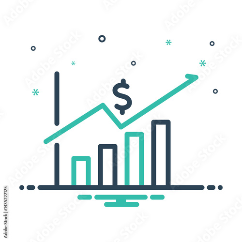 Mix icon for stocks