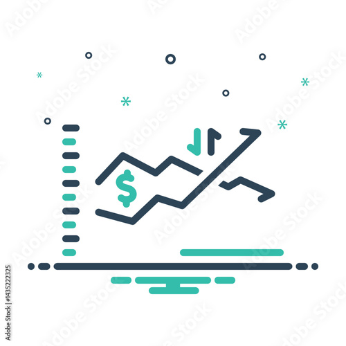 Mix icon for volatility