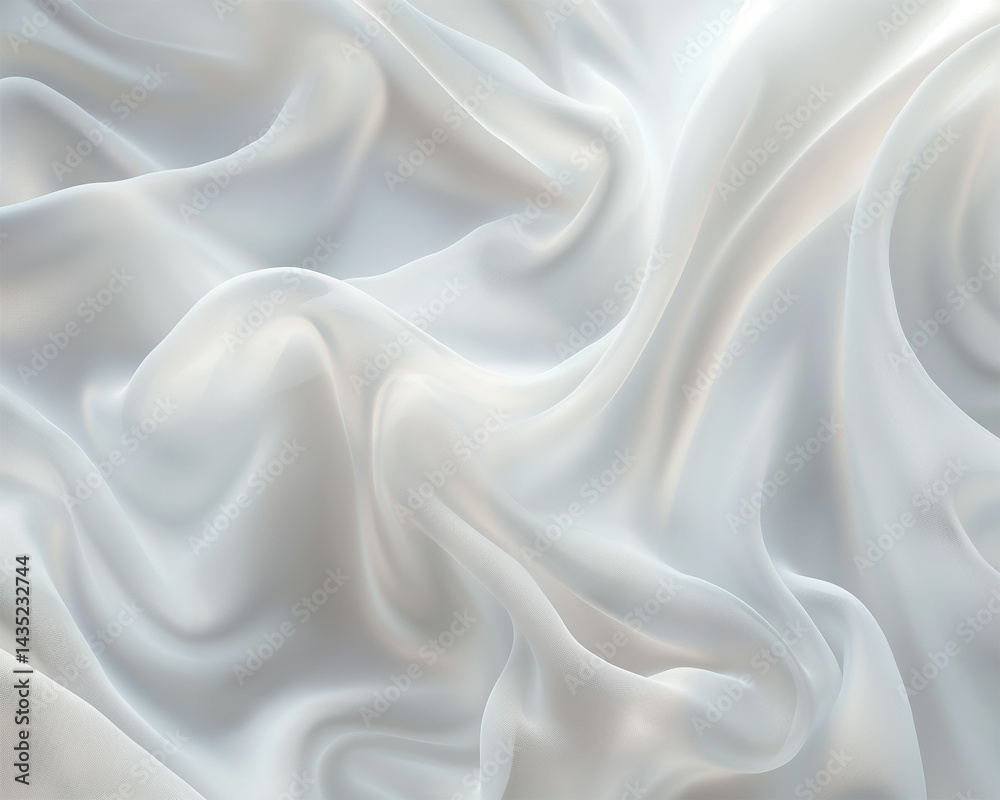 Fototapeta premium Flowing fabric, abstract movement