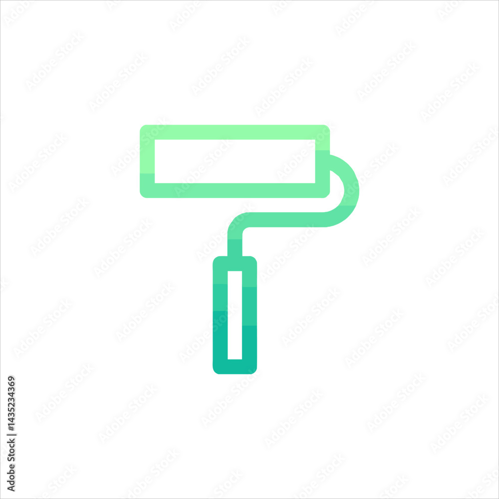paint roller vector illustration paint roller vector illustration