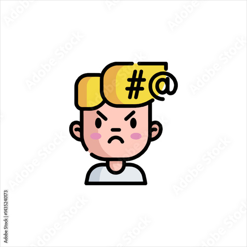 man holding a sign