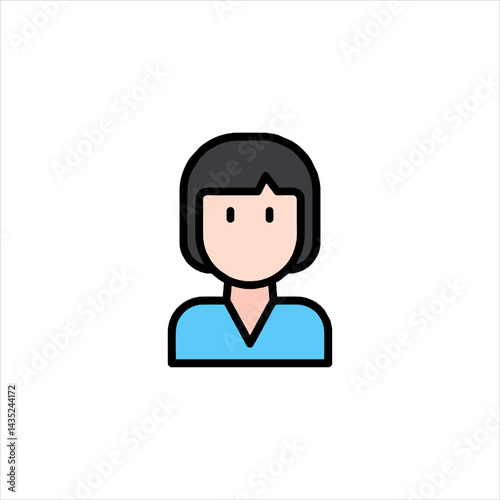 funny cartoon casual man