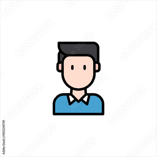 funny cartoon helper man