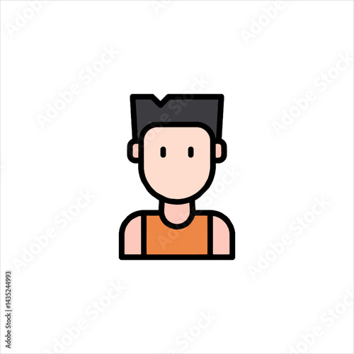 set of funny cartoon mechanic