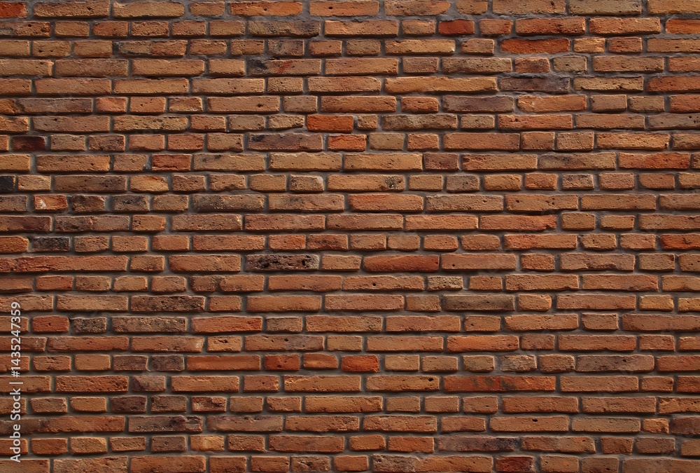 Fototapeta premium Classic Brick Wall Texture Background