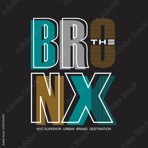 the bronx nyc design typography illustration