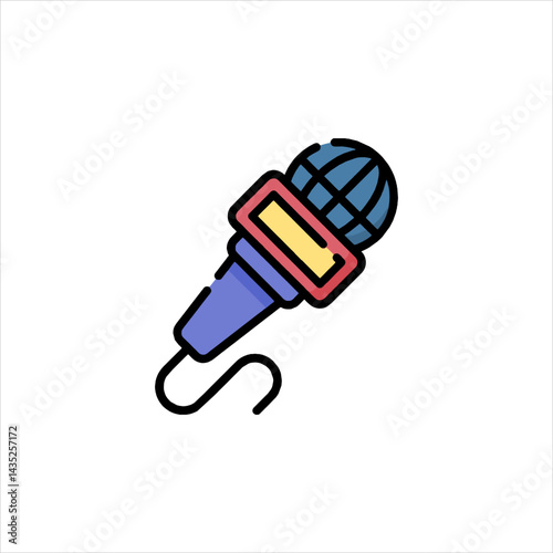 vector illustration of an electric plug and socket