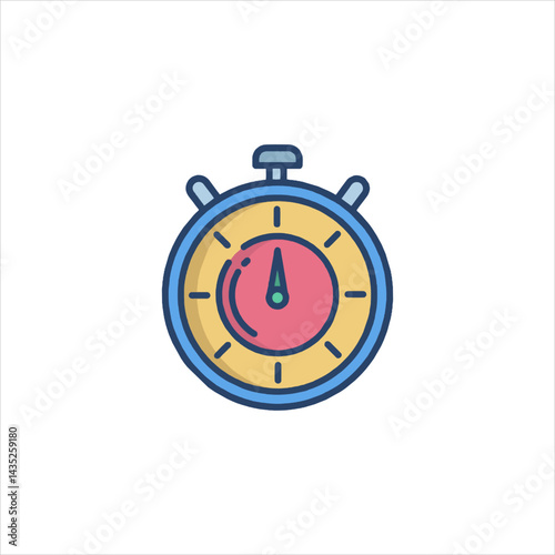 stopwatch vector illustration