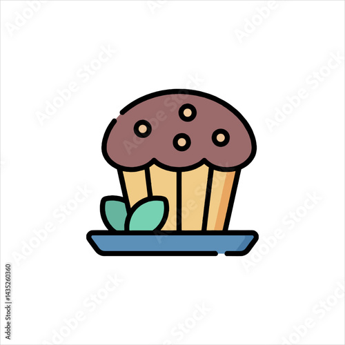 muffin and cup