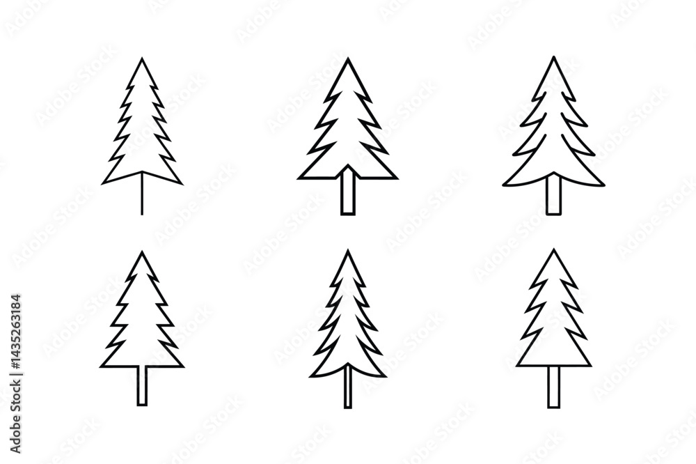 Fototapeta premium Elegant Tree Vector Design