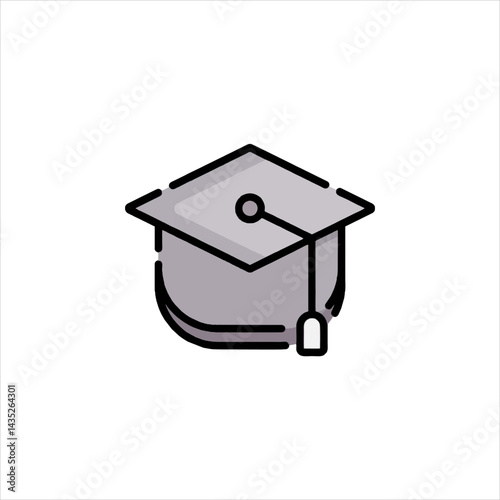 graduation cap and diploma