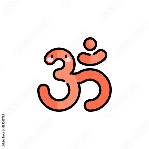 Wallpaper Mural vector pink snake Torontodigital.ca