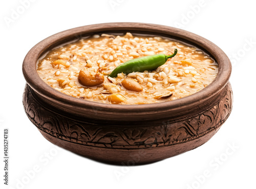 Prasadam (Blessed Offering) for Devotional Practices - Isolated on White Background photo