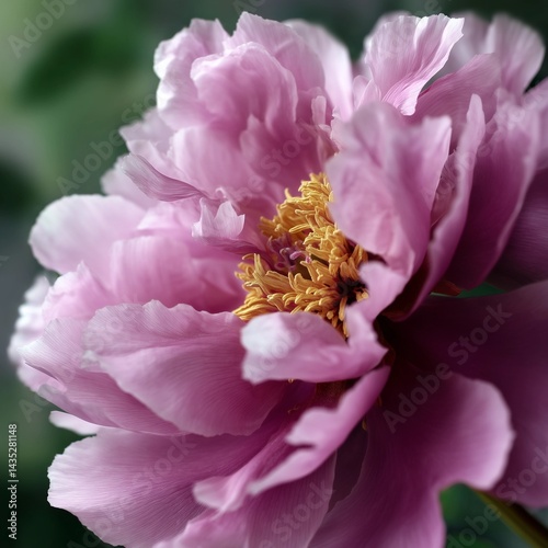 Soft, flowing petals in ric...
