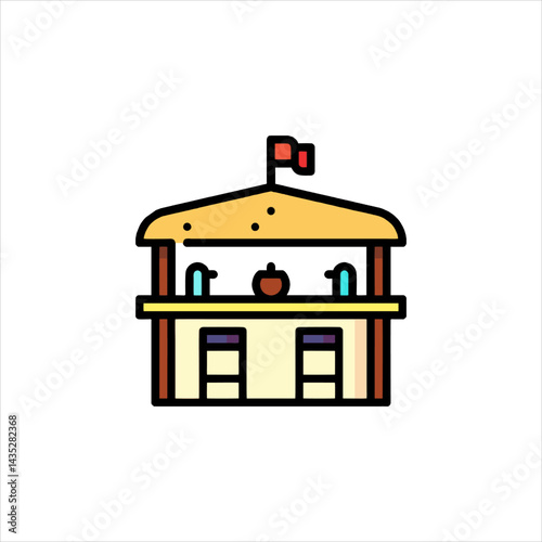vector illustration of a house