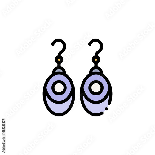 set of earrings