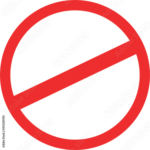 no sign icon forbidden 