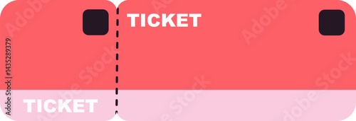 Travel Ticket Illustration